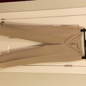 Brooks Brothers size 6 wool tan silky pants